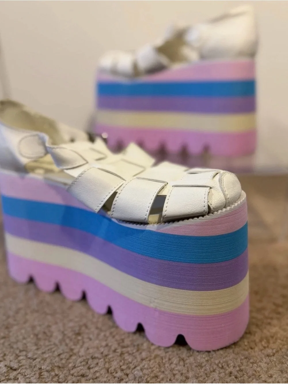 Dolls Kill chunky platform